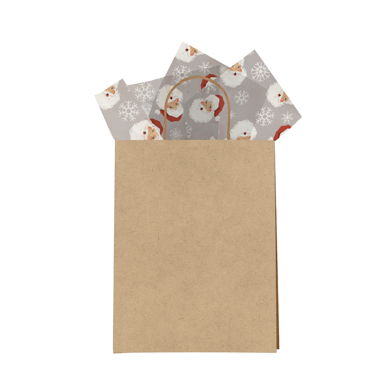 Santa Tissue Paper for Gift Bags
