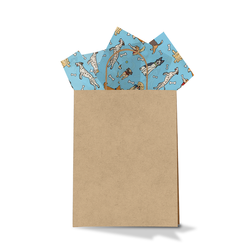 Dogs Tissue Paper for Gift Bags