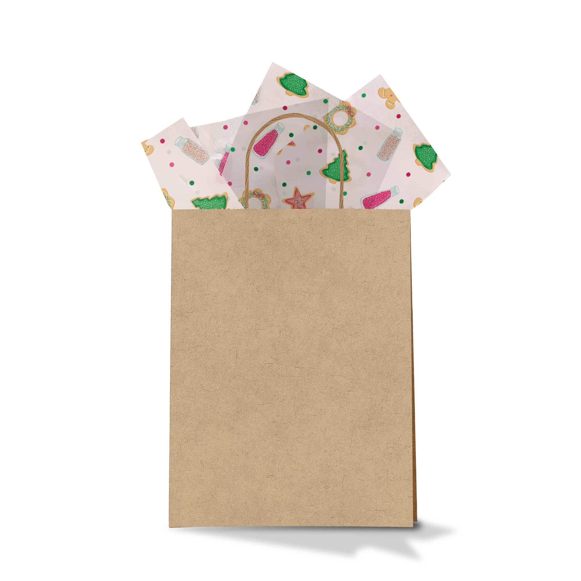 Christmas Cookies Tissue Paper for Gift Bags