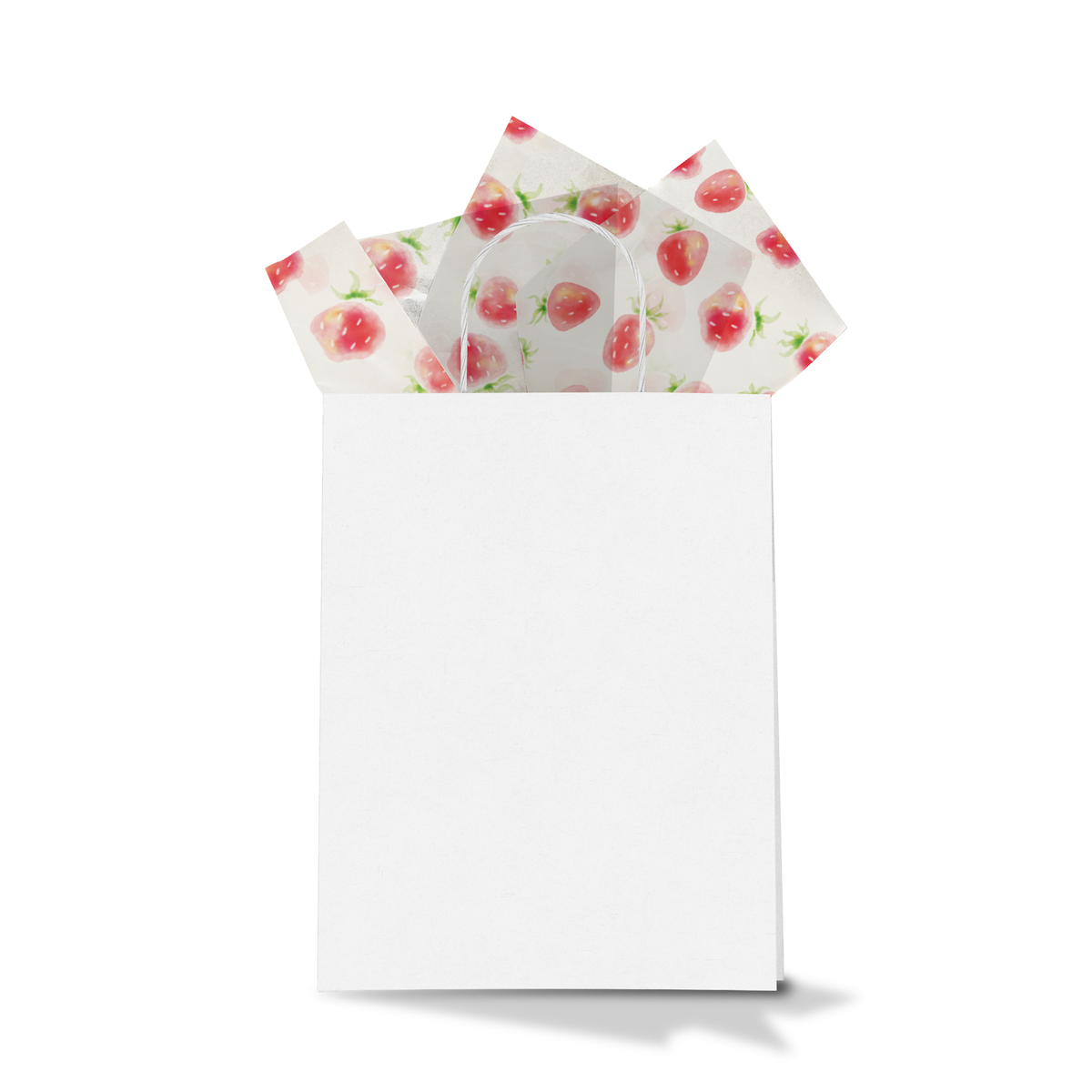 Strawberries Designer Tissue Paper for Gift Bags