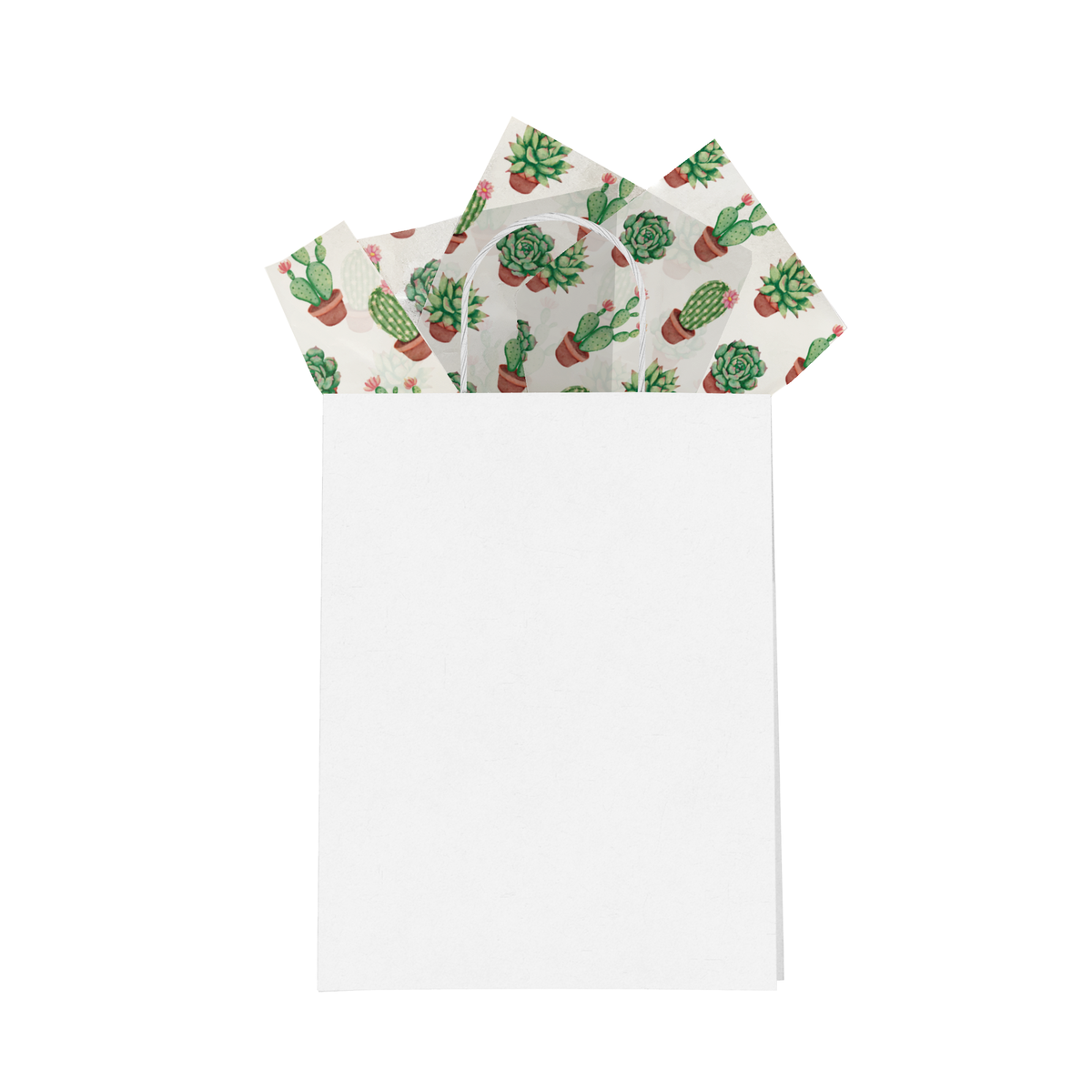 Succulents Tissue Paper for Gift Bags