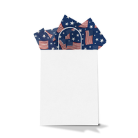 American Flag Designer Tissue Paper for Gift Bags
