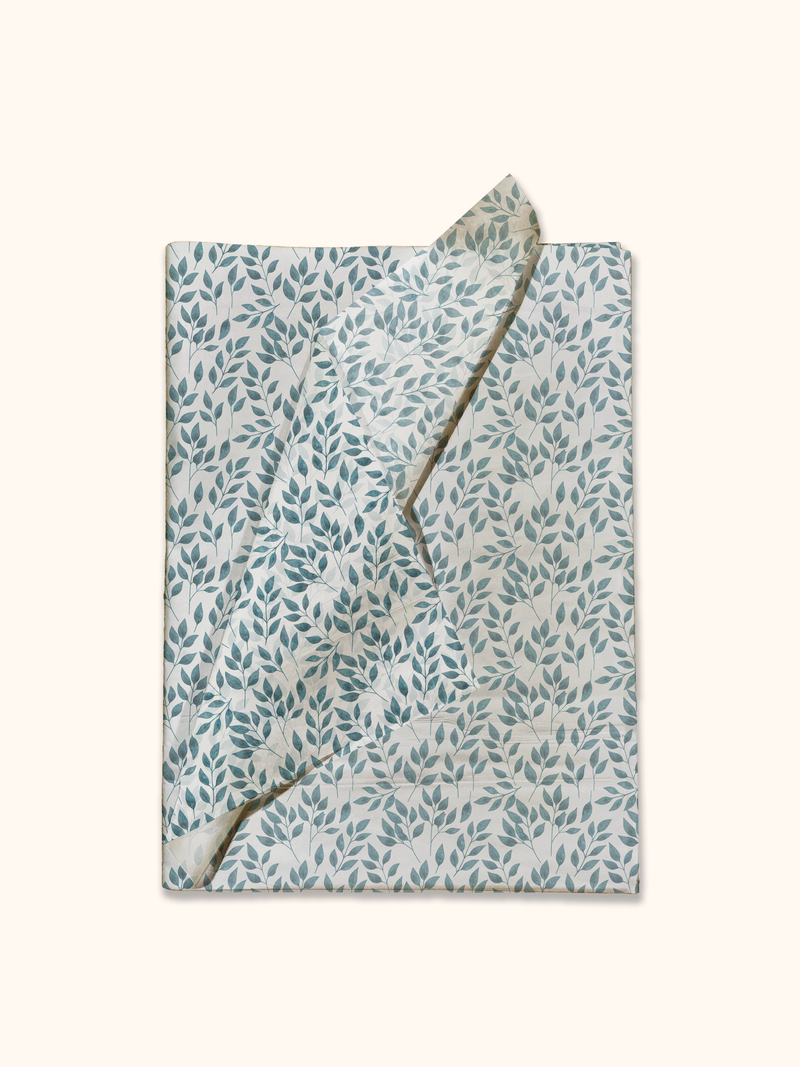 Teardrop Leaves Tissue Paper
