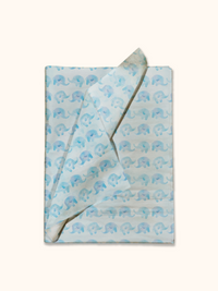 Blue Elephant Tissue Paper