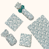 Teardrop Leaves Tissue Paper