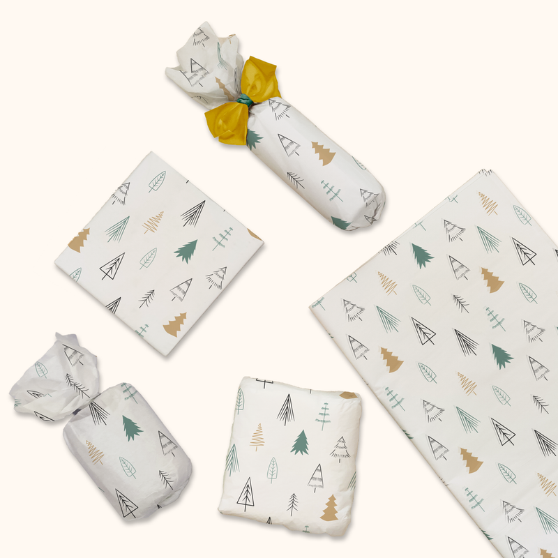 Fir Trees Tissue Paper