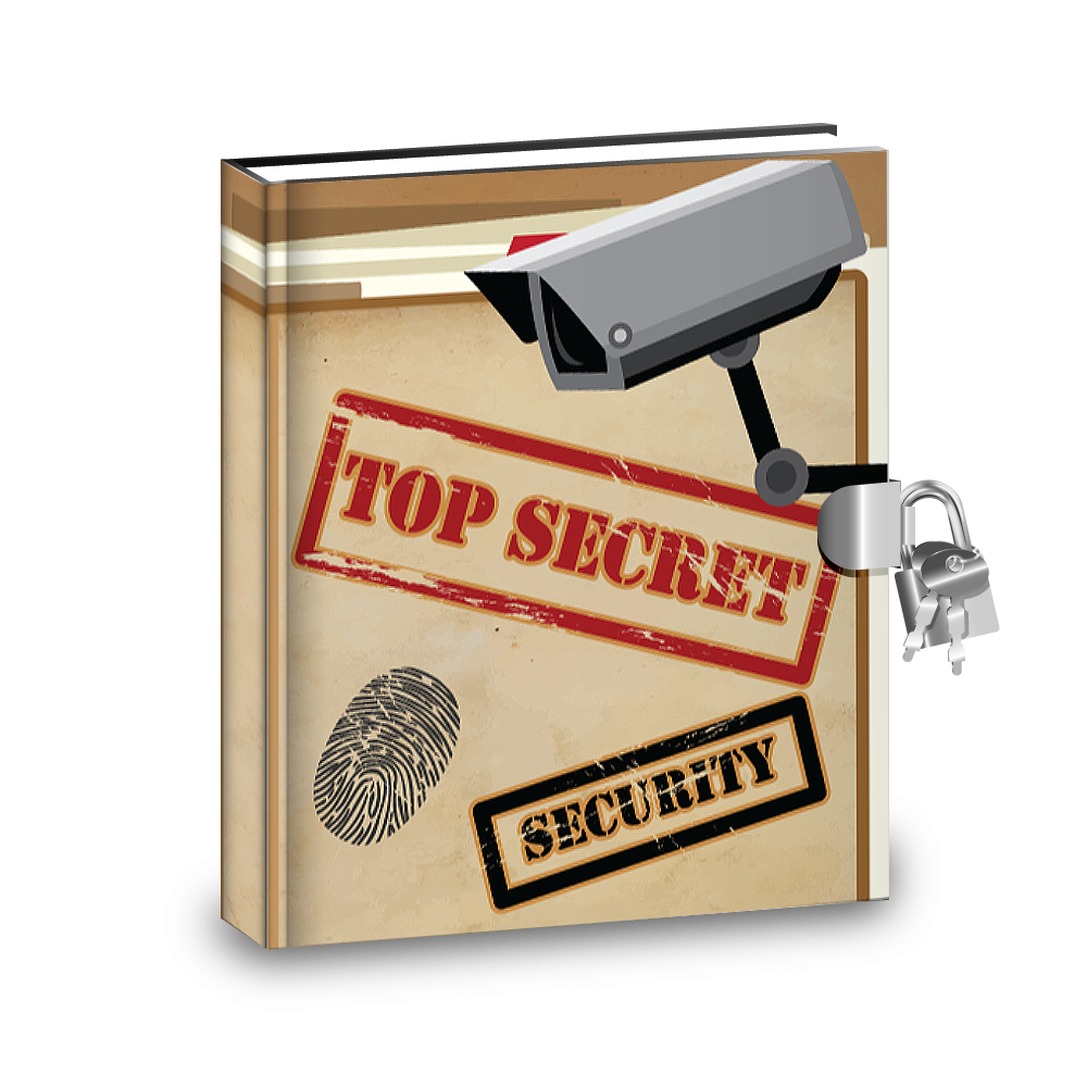 Gift Idea: Top Secret Kids Diary With Lock - BirthdayGalore.com