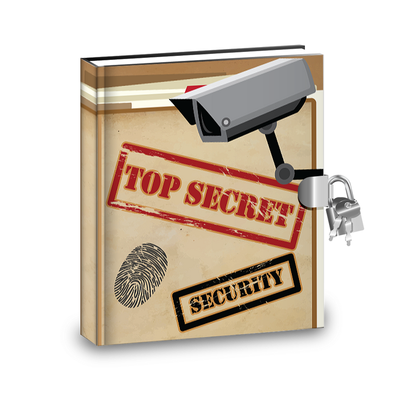 Gift Idea: Top Secret Kids Diary With Lock - BirthdayGalore.com