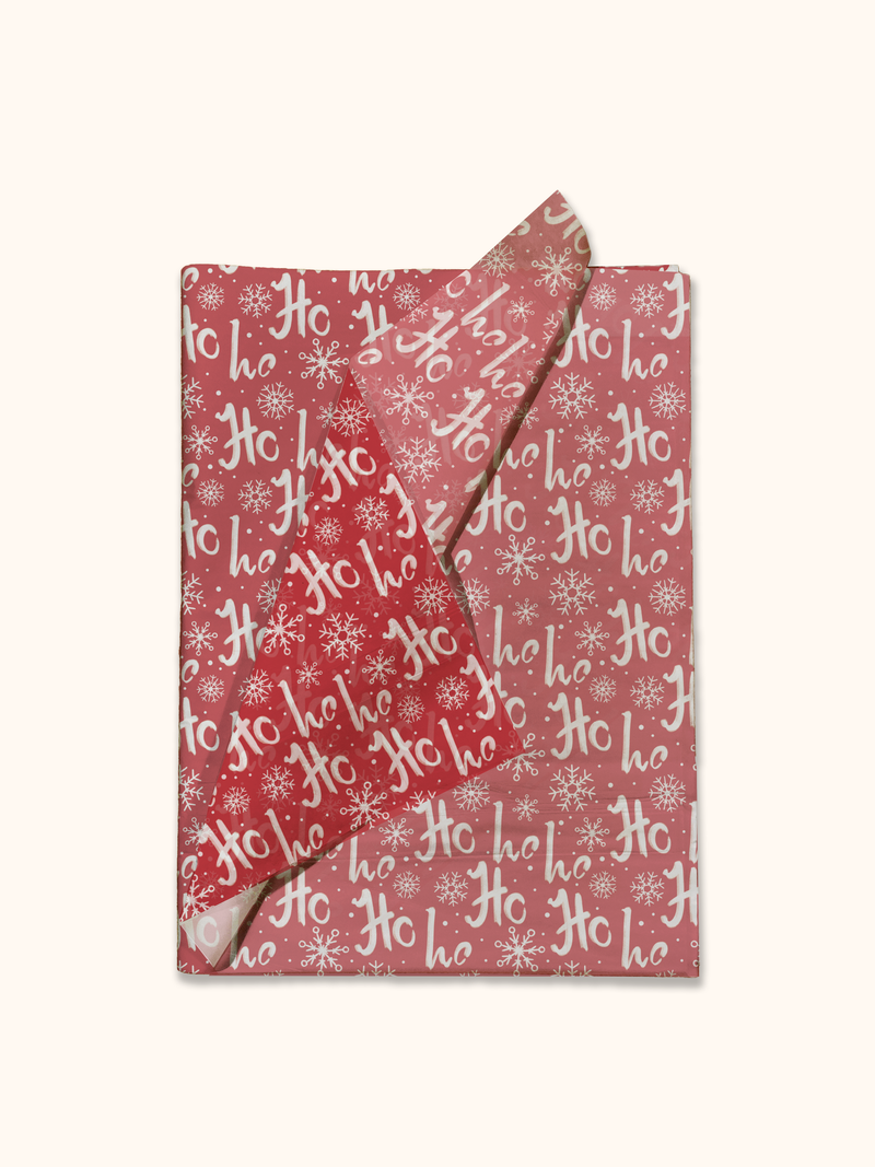 Ho Ho Ho Tissue Paper for Gift Bags