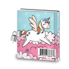 Gift Idea: Rainbow Unicorn Kids Diary With Lock - BirthdayGalore.com