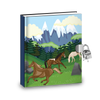 Gift Idea: Wild Horses Kids Diary With Lock - BirthdayGalore.com